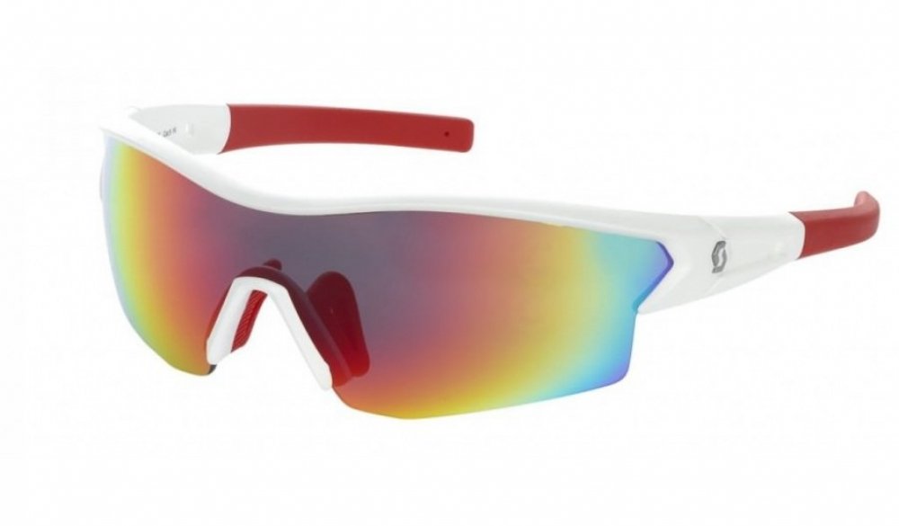 Купить Очки SCOTT Leap white matt/red red chrome спортивные Performance 229744-WMRE-RDC-3775192