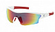 Купить Очки SCOTT Leap white matt/red red chrome спортивные Performance 229744-WMRE-RDC-3775192