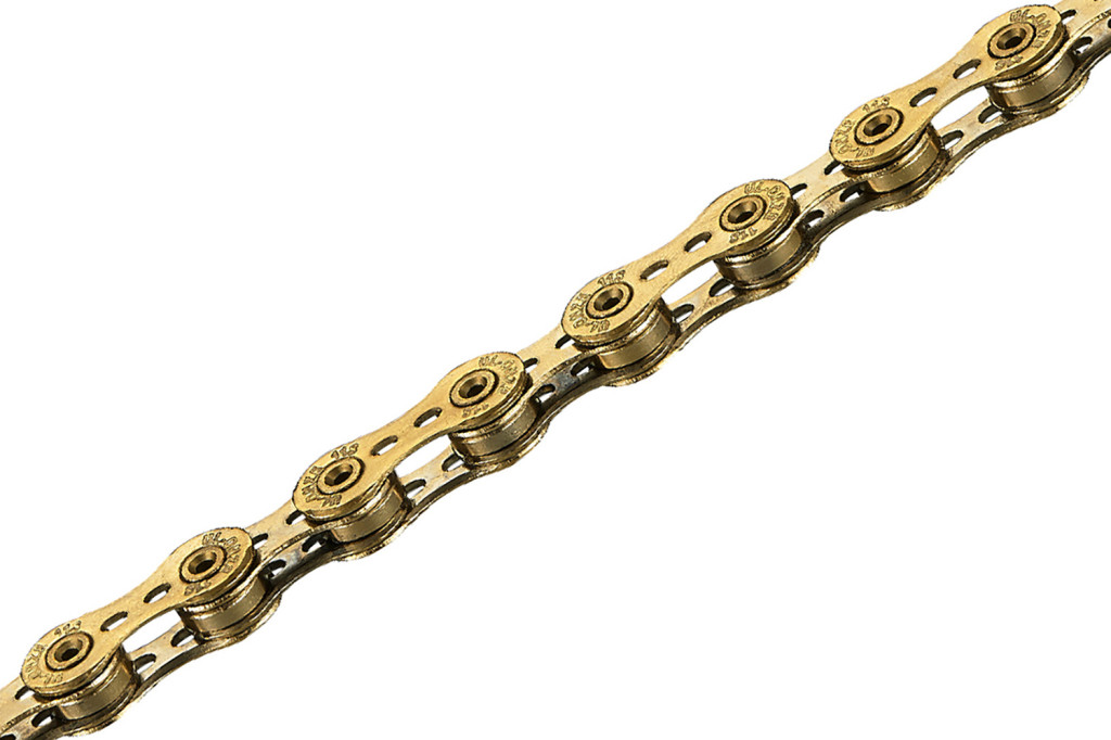 Купить Цепь TAYA ONZE-111 UL Ti-Gold, 11 ск., золотистая