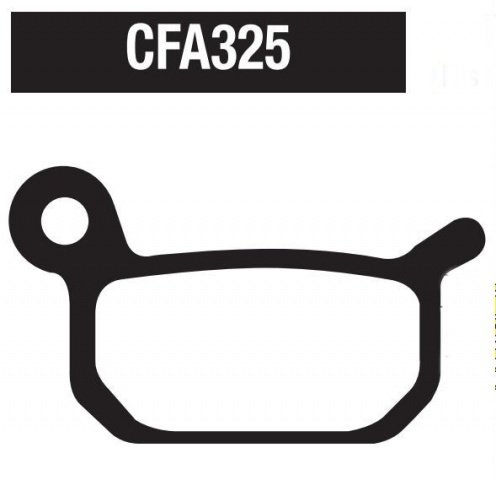 Купить Тормозные колодки EBC Formula B4/Pro, Red CFA325R