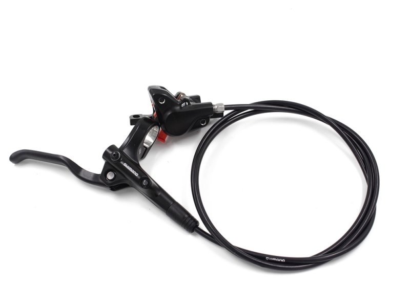 Купить Тормоз задний гидравлический Shimano BR-MT200, 1350 мм, черный, AMT200KRRURX135