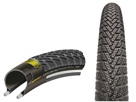 Купить Continental Покрышка TopContact Winter II Premium, 26 x 1.9, (50-559) борт-кевлар