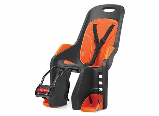 Купить PLS8636800002/Кресло детское Polisport BUBBLY MAXI FF на подс.трубу Rear Grey/Orange