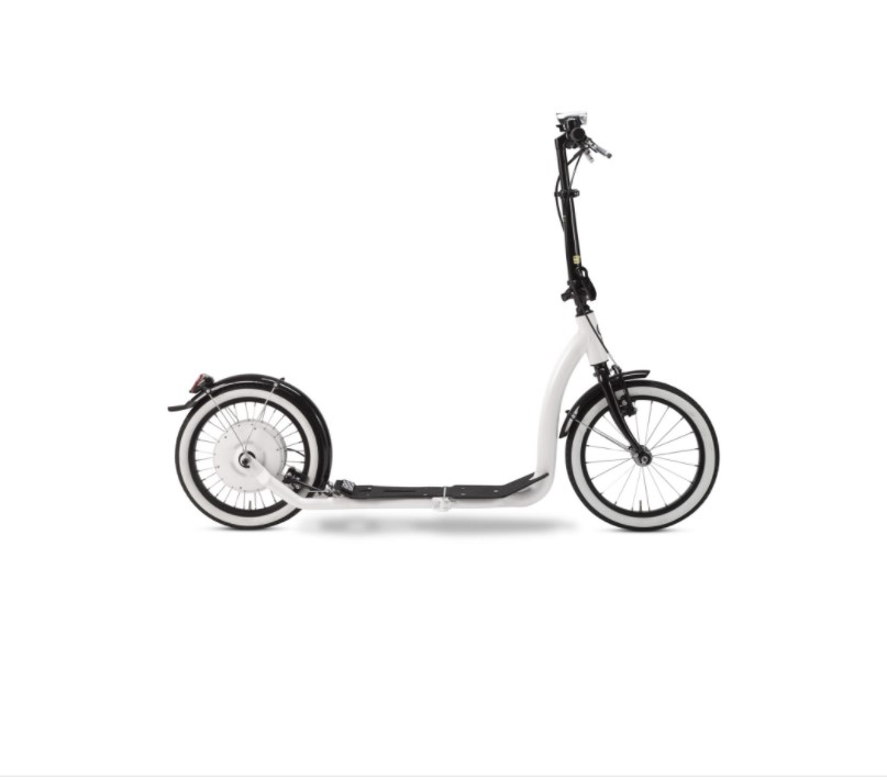 Складной электрический футбайк