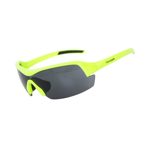 Купить Очки вело Green Cycle GGL-613 c двумя сменными линзами + чехол; Желтые GLA-59-62