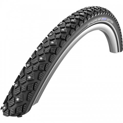 Купить Покрышка SCHWALBE 28*1.60 (42-622) Marathon Winter Active 120 Spikes Reflex HS396 11100602