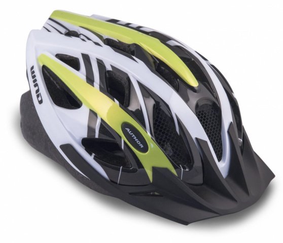 Купить Шлем AUTHOR Wind 144, неоново-желто-белый, 58-62см, 8-9001126