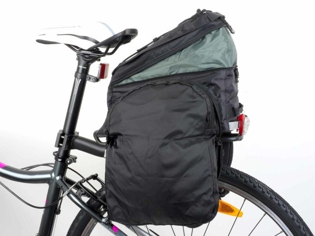 Сумка AUTHOR на багажник Carry More LitePack20 б/съем. расклад. с плеч. ремнем V=20л черн.8-15000097 Купить Сумка AUTHOR на багажник Carry More LitePack20 б/съем. расклад. с плеч. ремнем V=20л черн.8-15000097