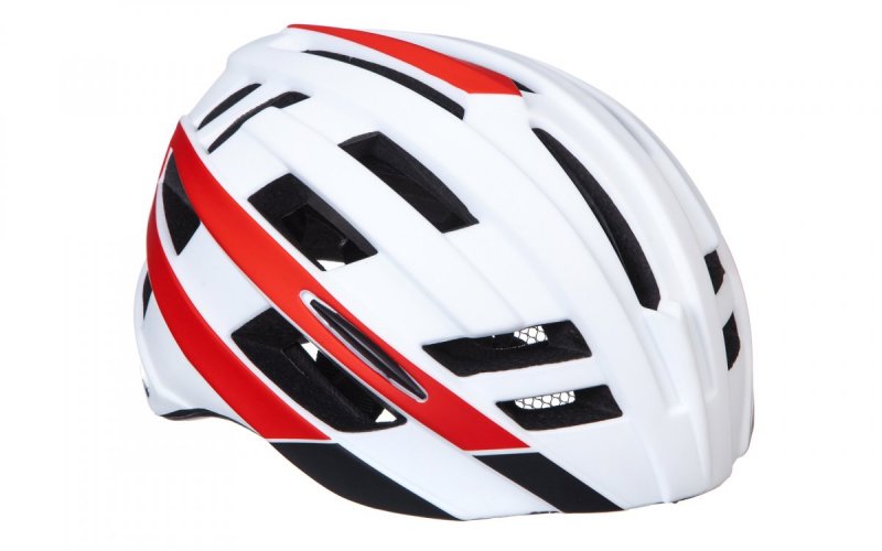 Купить Шлем STG HB3-8-B, S, белый/красный