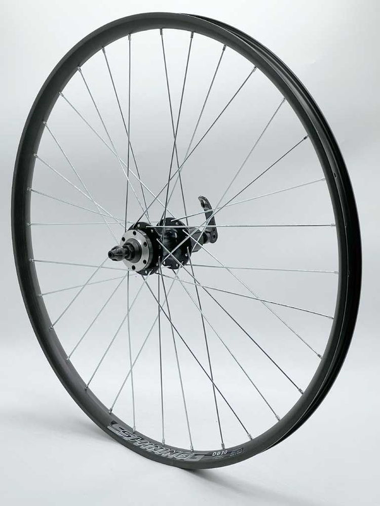 Купить Колесо задн.26 дюймов SHINING DB-30 24/32H/Эксц/Трещ7ск/ДИСК/FV