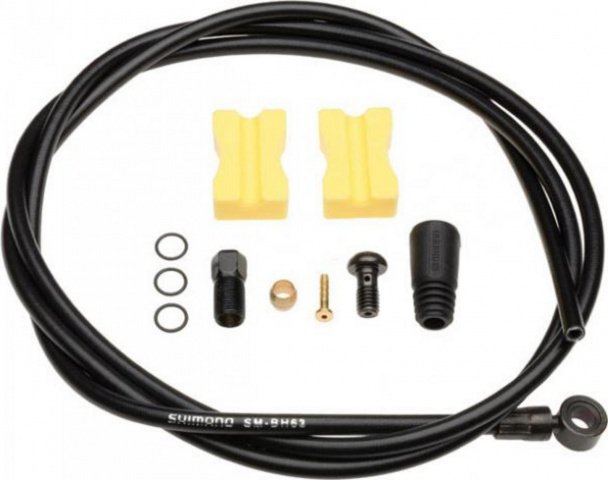 Купить Шланг Shimano торм.(резин) SM-BH63, 1700мм черн.