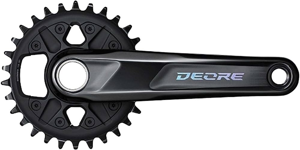 Купить Система SHIMANO DEORE FC-M6120-1, 175 мм, 30Т, интегрированный вал, для 1x12 ск.