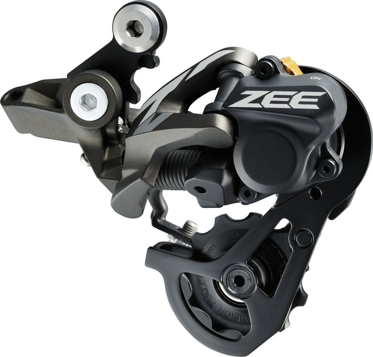 Купить Переключатель задний Shimano Zee M640, SS, 10ск, для DH, 11-23/11-28T IRDM640SSC