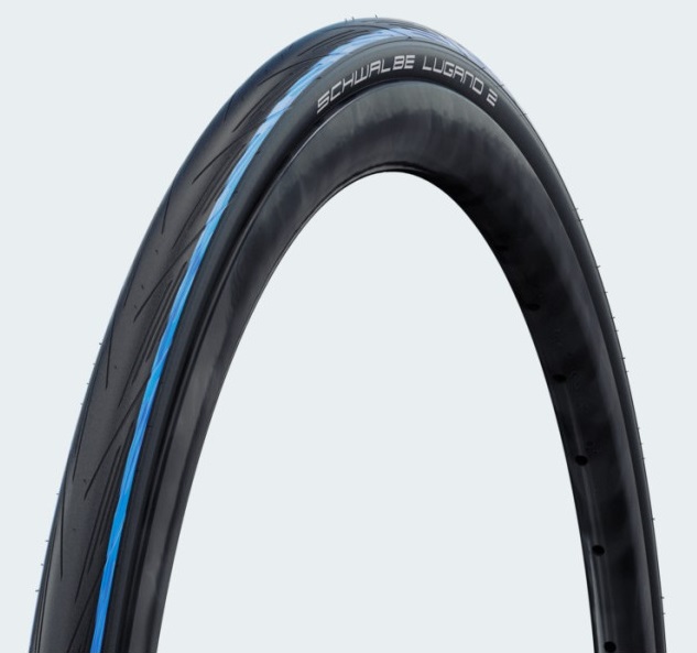 Купить Покрышка SCHWALBE LUGANO II 700x25C K-Guard, складная