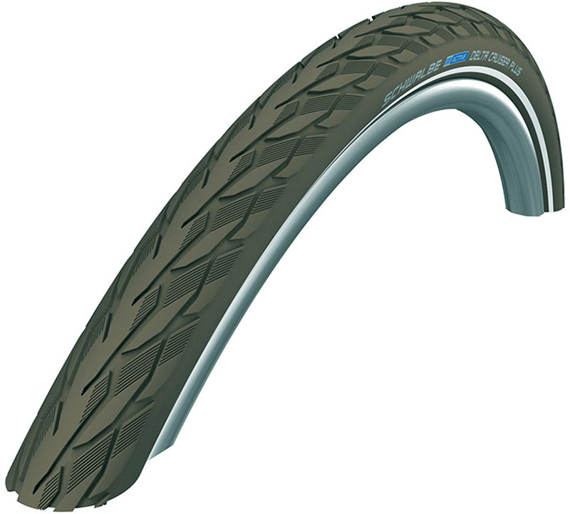 Купить Покрышка SCHWALBE Delta Cruiser Plus, 28x1.4, антипрокольная