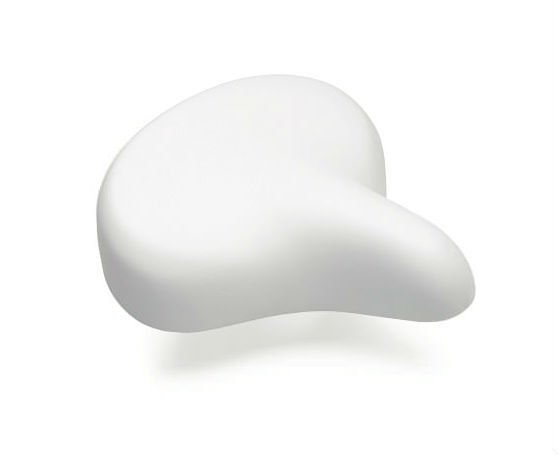 Купить Седло Electra Cruiser Saddle w Elastomers  white 598600