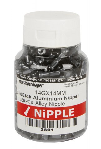 Купить Ниппеля для спиц CNSPOKE 5-280165 для спиц 14G (2мм)