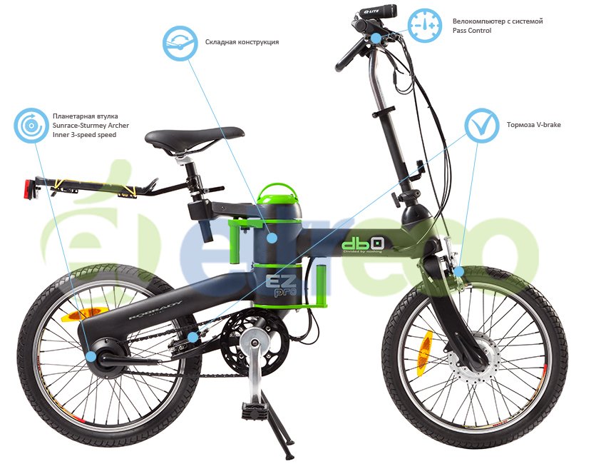 Электровелосипед ELTRECO EZ Pro Dbo Купить Электровелосипед ELTRECO EZ Pro Dbo