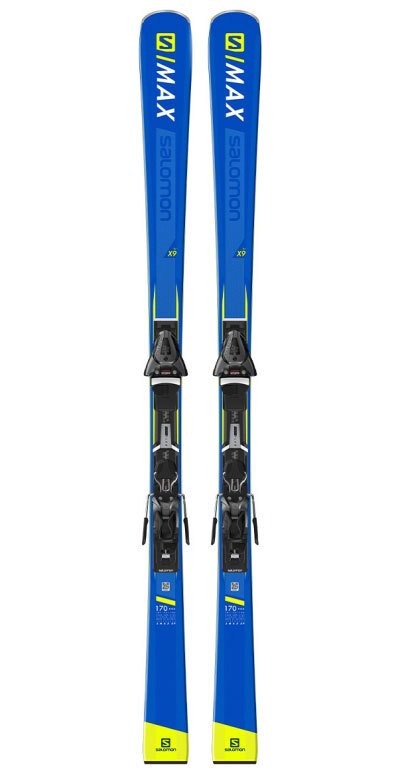 Купить Лыжи горные Salomon 18-19 E S/Max X9 Ti + кр. E Z11 Walk