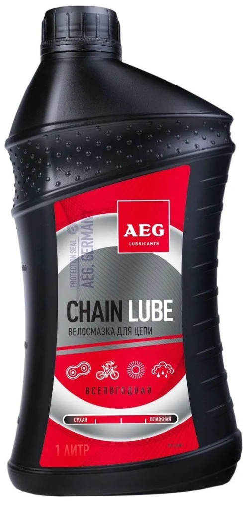 Купить Смазка AEG для цепи всепогодная, универсальная, 1 литр 