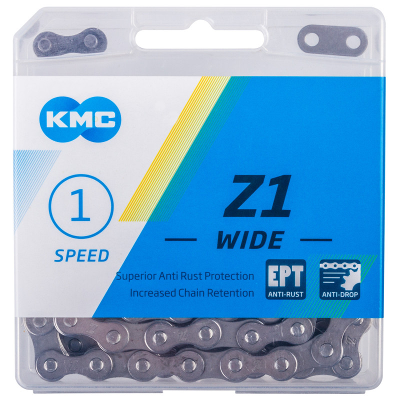 Купить Цепь KMC Z1 Wide EPT 1ск. 112 звеньев