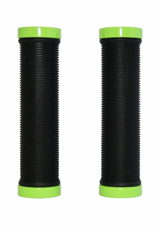 Купить Грипсы VINCA SPORT H-G119 129 мм черный/зеленый
