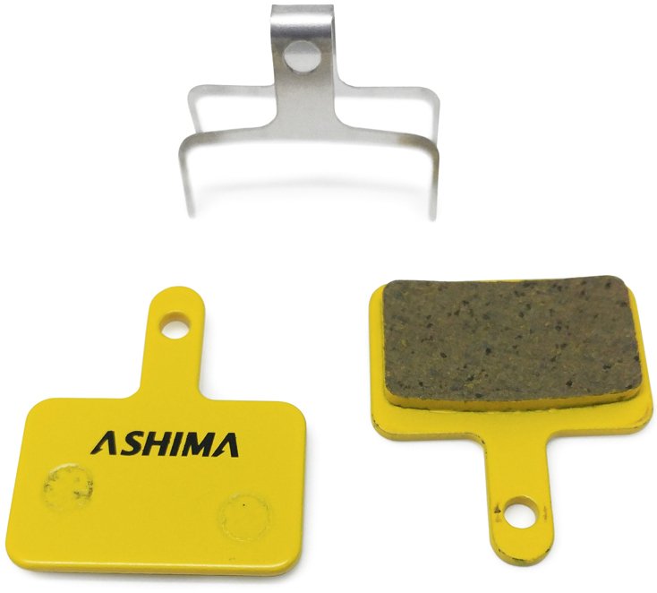 Купить Тормозные колодки Ashima AD0102-CE-S-WS в боксе, керамика с пружиной для диск тормозов Shimano