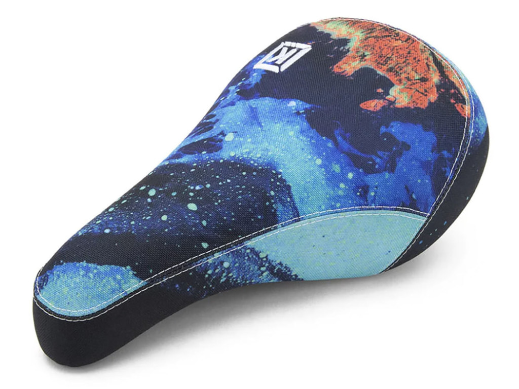 Купить Седло Kink Oceanic Fat Stealth крепление Pivotal для BMX, синий
