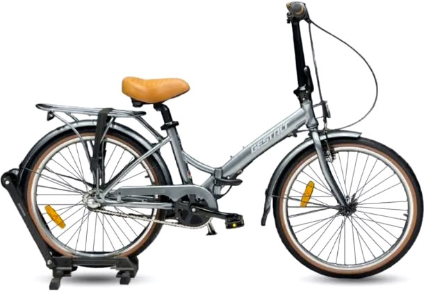Retro folding bike on sale