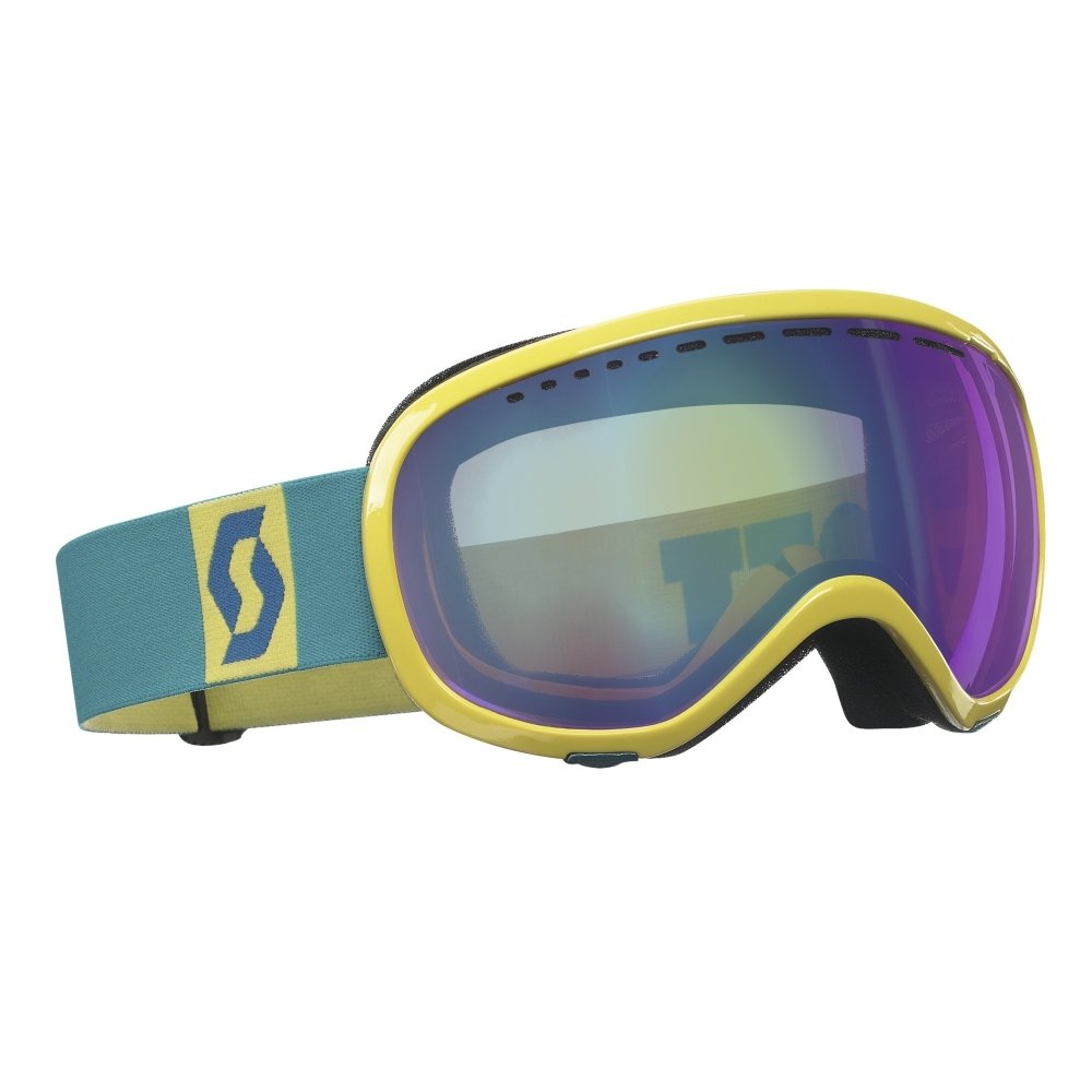 Купить Очки SCOTT Lyric yellow/teal green (линза grey silver chrome) солнцезащитные Lifestyle 220610-YETG-G