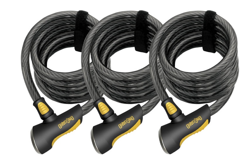 Купить Велозамки ONGUARD Key Alike Set 185см х 12мм, набор 3 шт., 8028
