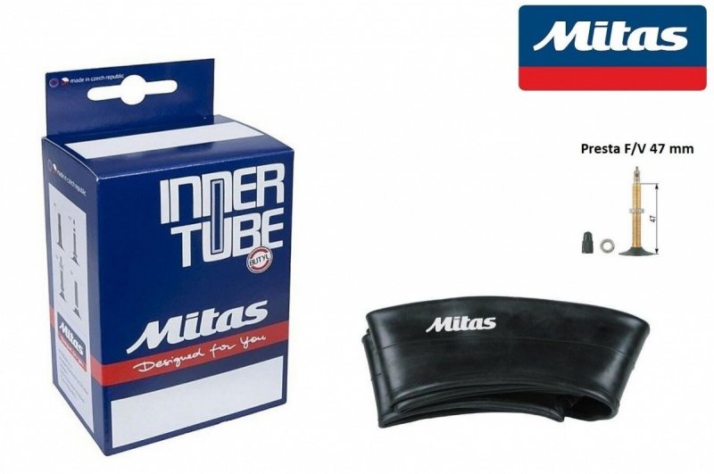 Купить Камера MITAS 700x23/28C бутиловая, Presta F/V-47, (0,9 мм) Classic