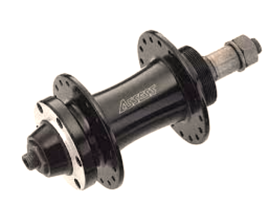 Купить Втулка задняя SHIMANO ASSESS 918RDQ 36H/QR disc/6-8sp black