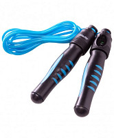 Купить Скакалка STARFIT RP-102 со счетчиком, синий/черный, 3м.