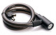 Купить Велозамок GK-101.202 18*800 мм ключ, трос черный RLKBKJK00001