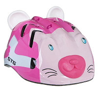 Купить Шлем детский STG MV7-CAT Розовый XS - СКИДКА 31%., И-0043896