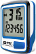 Купить Велокомпьютер Stels BRI-10W white/blue 10 функций