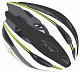 Купить Шлем 8-9001327 с сеточкой Rocca N 162 24отв. бело-черно-зеленый 58-62см (10) AUTHOR