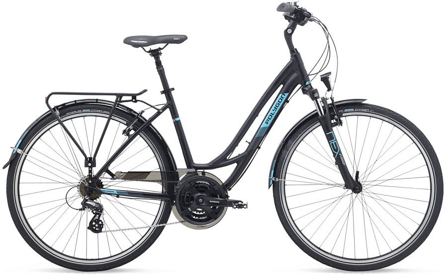Polygon sierra deluxe sport women's city bike deals