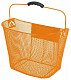 Купить Корзина 5-431717 перед. 35х25х25/22см быстросъемная д/руля 25,4/31,8мм сталь (10) оранж.