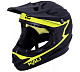 Купить Шлем Full Face DOWNHILL/BMX ZOKA Mat Blk/Fluo Ylw 6отв. KALI